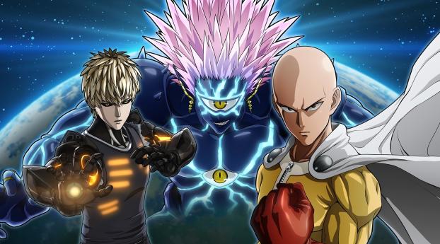 One Punch Man A Hero Nobody Knows Wallpaper 7680x2160 Resolution