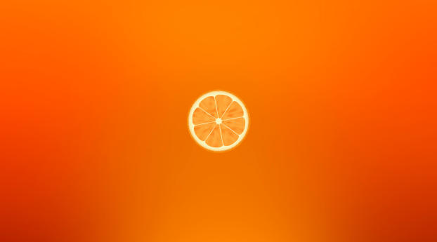 orange, minimalism, slice Wallpaper 2560x1080 Resolution