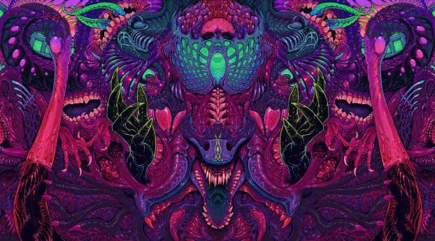 Organ Opera Monster Wallpaper 1080x2160 Resolution