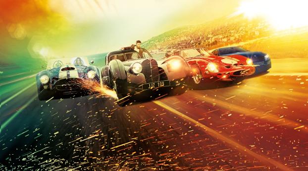 Overdrive Movie Poster Wallpaper 240x320 Resolution