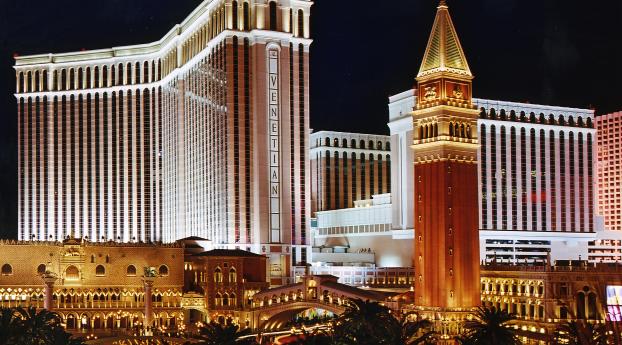 palazzo resort hotel & casino, hotel, las vegas Wallpaper 2560x1024 Resolution