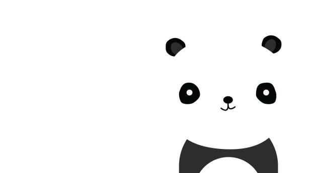 panda, smile, white Wallpaper 1080x2040 Resolution