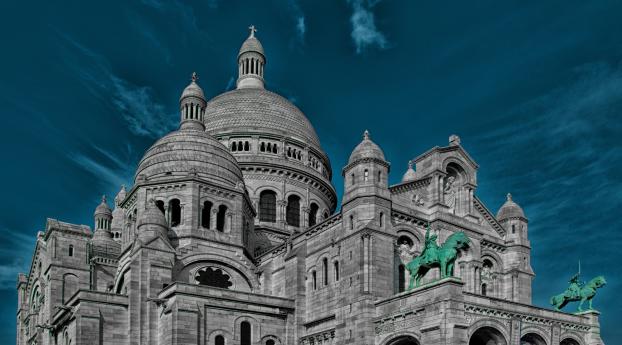 paris, church, france Wallpaper 640x1136 Resolution