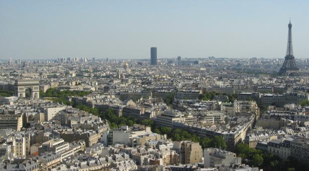 paris, eiffel tower, arc de triomphe Wallpaper 1080x1920 Resolution