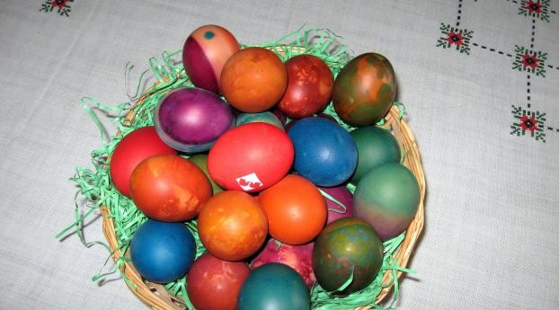 pascha, eggs, dyed Wallpaper 1848x2960 Resolution