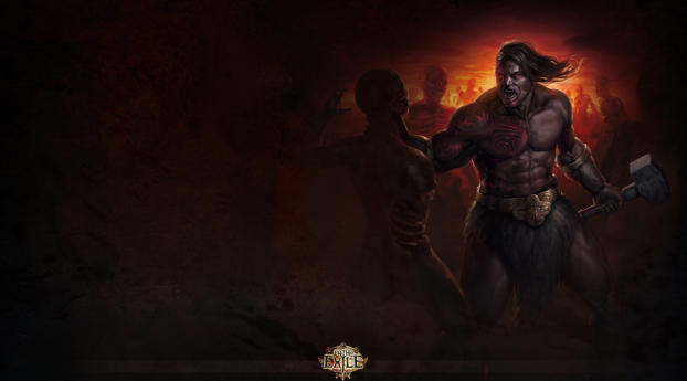 Path of Exile Echoes of the Atlas Wallpaper 4080x1080 Resolution