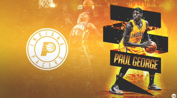 paul george, indiana, pacers Wallpaper 2880x1800 Resolution