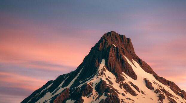 Peak Mountain 4k Photography 2022 Wallpaper 1600x600 Resolution