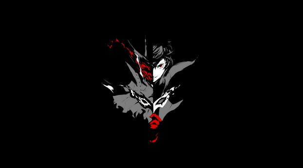 Persona 5 Royal 4k Minimal Wallpaper 512x512 Resolution