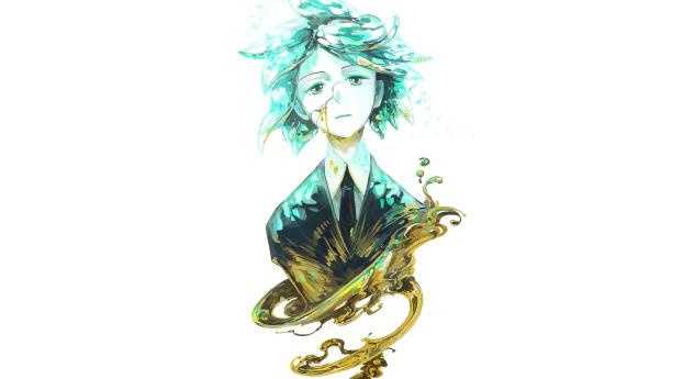 Phosphophyllite Art From Land of the Lustrous Wallpaper 3840x2160 Resolution