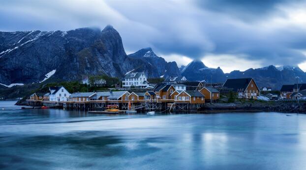 Photography Lofoten Islands Norway Wallpaper 1280x1024 Resolution