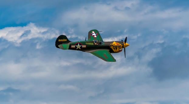 plane, sky, fighter Wallpaper 640x1136 Resolution