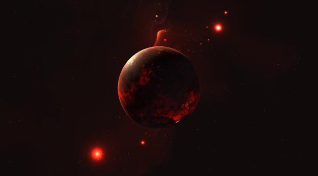 Planet In Space Wallpaper 1080x1920 Resolution