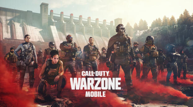 Poster Call Of Duty Warzone Mobile Gaming Wallpaper