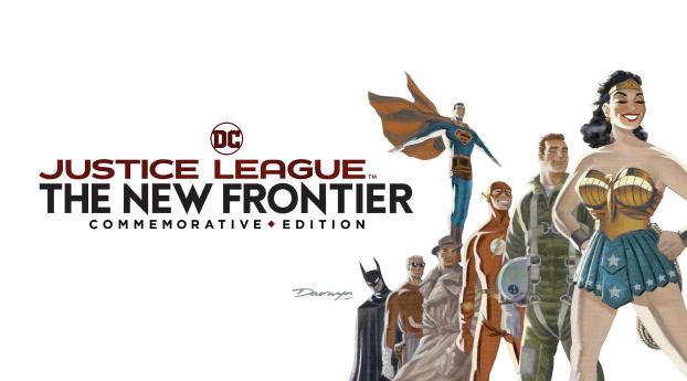 Poster of Justice League The New Frontier Wallpaper 720x1600 Resolution