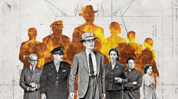 Poster of Oppenheimer  Movie Wallpaper