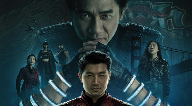 Poster of Shang-Chi And The Legend Of The Ten Rings Wallpaper 1080x2244 Resolution