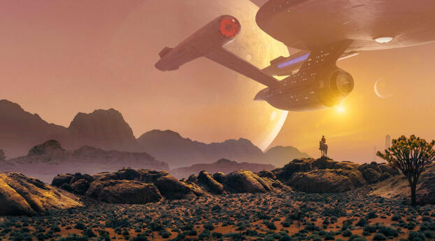 Poster of Star Trek Strange New Worlds Wallpaper