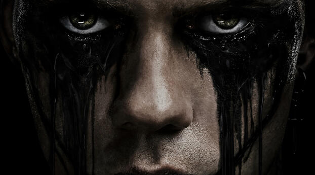 Poster of The Crow 2024 Movie Wallpaper 950x1534 Resolution