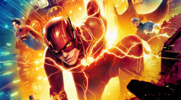 Poster of The Flash 2023 Movie Wallpaper