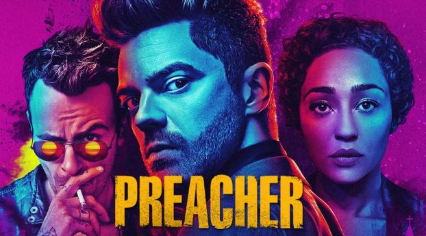 Preacher Tv Show Wallpaper 320x480 Resolution