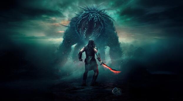 Predator Badlands 4K Wallpaper 1080x1920 Resolution