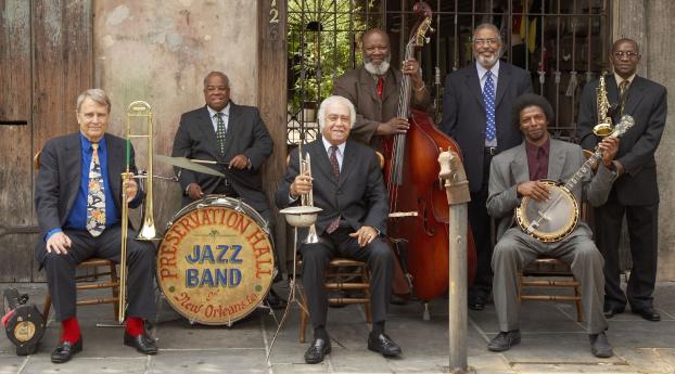 preservation hall jazz band, drum, pipe Wallpaper