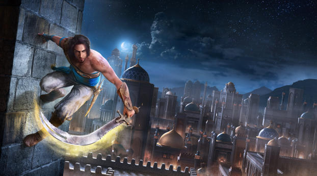 Prince of Persia Sands of Time Remake Wallpaper 1440x3160 Resolution