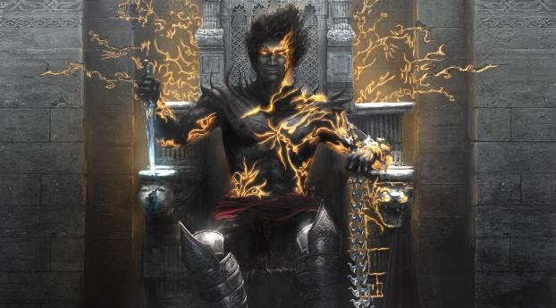 Prince of Persia Tissue Throne Wallpaper 600x1024 Resolution