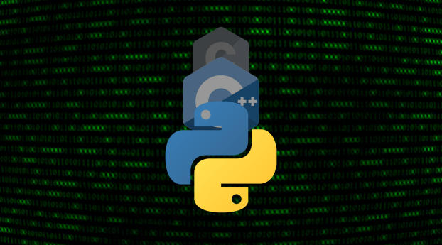 Programming C Plus and Python Wallpaper 3840x2400 Resolution