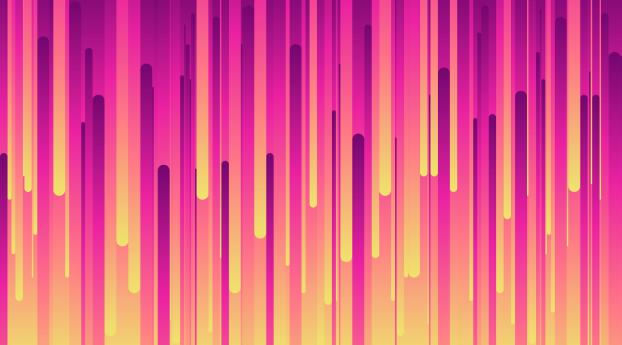 Purple Glowing Lines Wallpaper