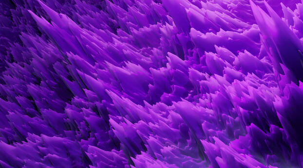 Purple HD Fluid Wallpaper 3540x1080 Resolution