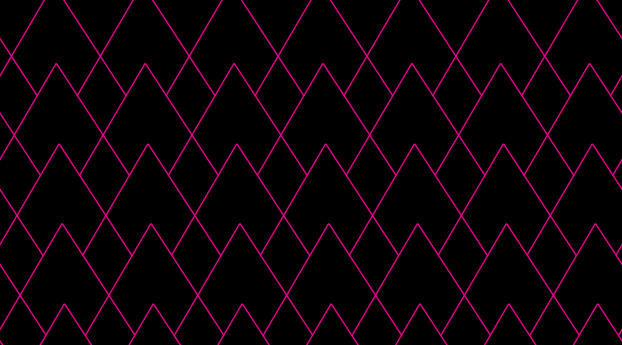 Purple Triangle 4K Wallpaper