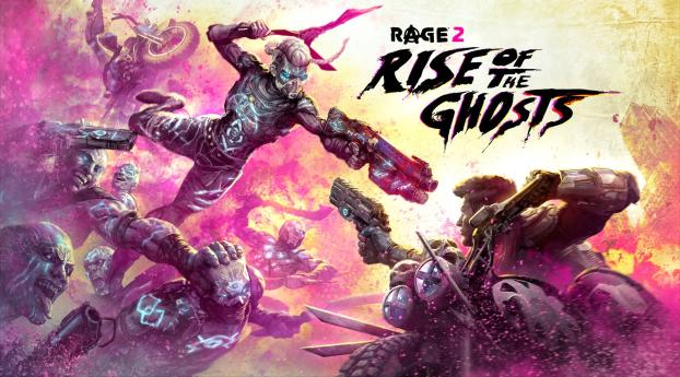 Rage 2 Rise of the Ghosts Wallpaper 1440x3200 Resolution