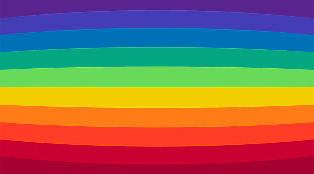 Rainbow 4K Lines Wallpaper 3840x2160 Resolution