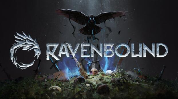 Ravenbound Gaming Poster 4K Wallpaper 7680x4320 Resolution