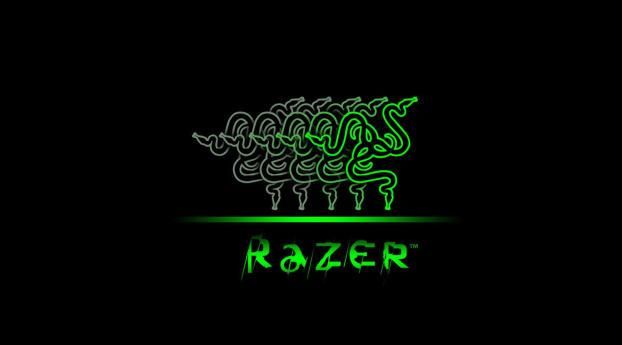 Razer Logo Wallpaper 3440x1440 Resolution