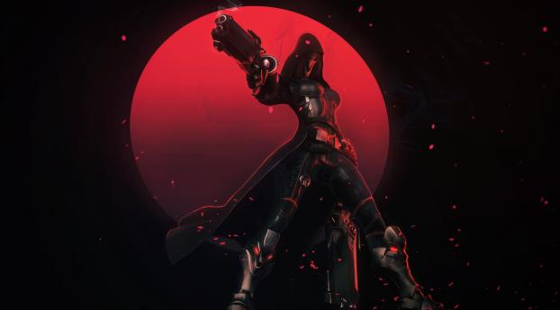 Reaper Overwatch Wallpaper 1080x2316 Resolution