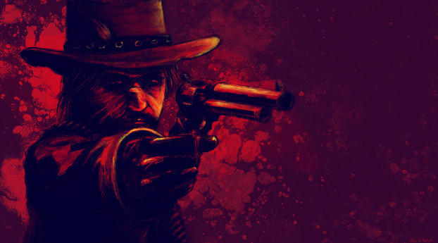 Red Dead Redemption 2 John Marston Wallpaper 3840x2160 Resolution