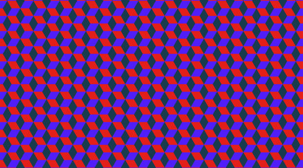 Red, Green and Blue 3D Colored Squares Wallpaper 700x1600 Resolution