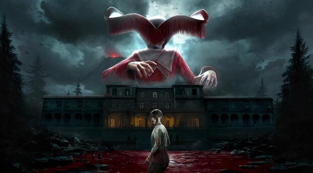 Remothered Red Nun's Legacy Gaming Wallpaper