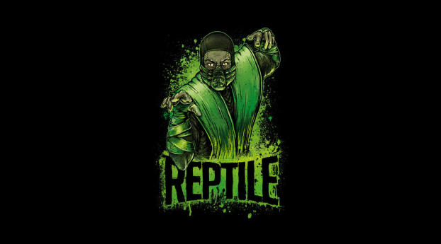 Reptile Mortal Kombat Wallpaper 320x200 Resolution