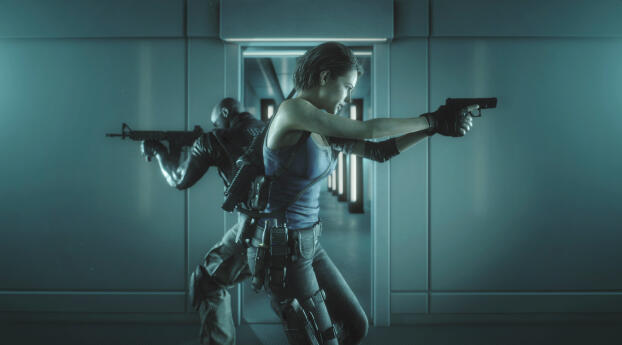 Resident Evil 3 Remake HD Wallpaper 2880x1800 Resolution