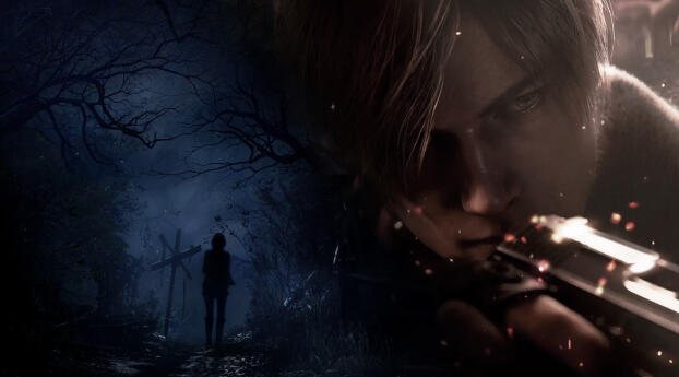 Resident Evil 4 Leon Scott Kennedy 2023 Wallpaper 2560x1800 Resolution