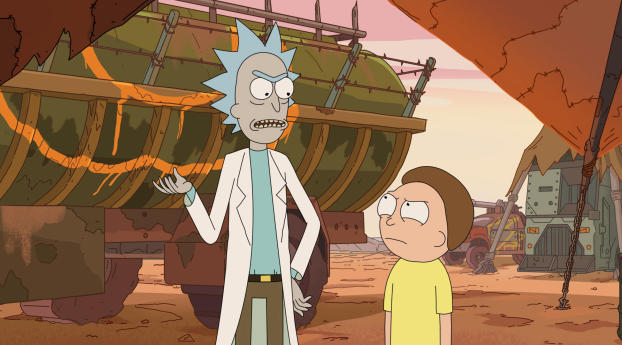 Rick And Morty Season 4 Wallpaper 1080x2316 Resolution