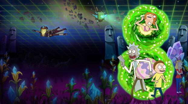 Rick and Morty Season 9 Wallpaper