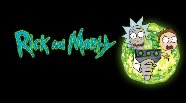 Rick and Morty TV Poster Wallpaper 1920x1080 Resolution