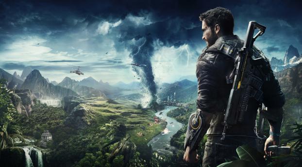 Rico Rodriguez In Just Cause 4 10K Wallpaper 3449x1600 Resolution