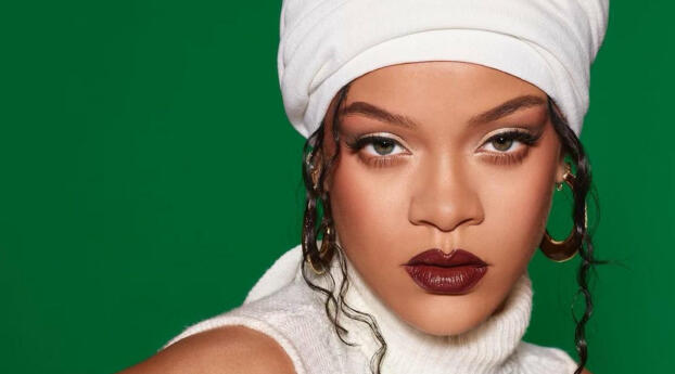 Rihanna Photoshoot 2022 Wallpaper 1520x720 Resolution