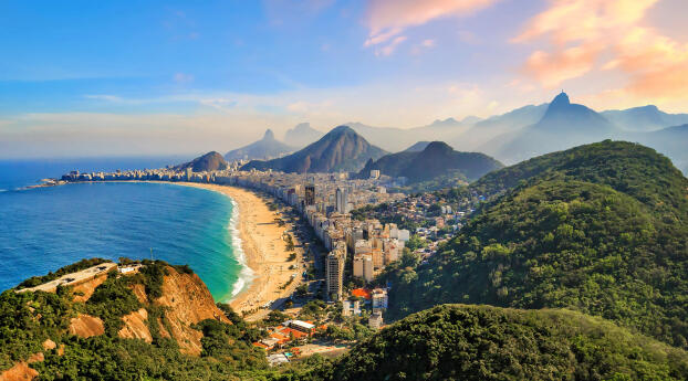 Rio de Janeiro HD Brazil Wallpaper 1080x1080 Resolution